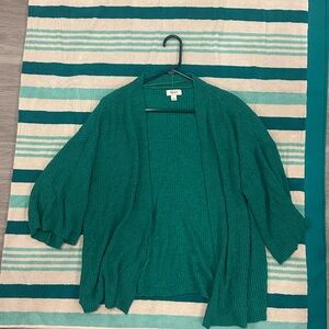 Green Cardigan